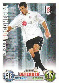 Carlos Bocanegra Fulham 2007/08 Topps Match Attax #131